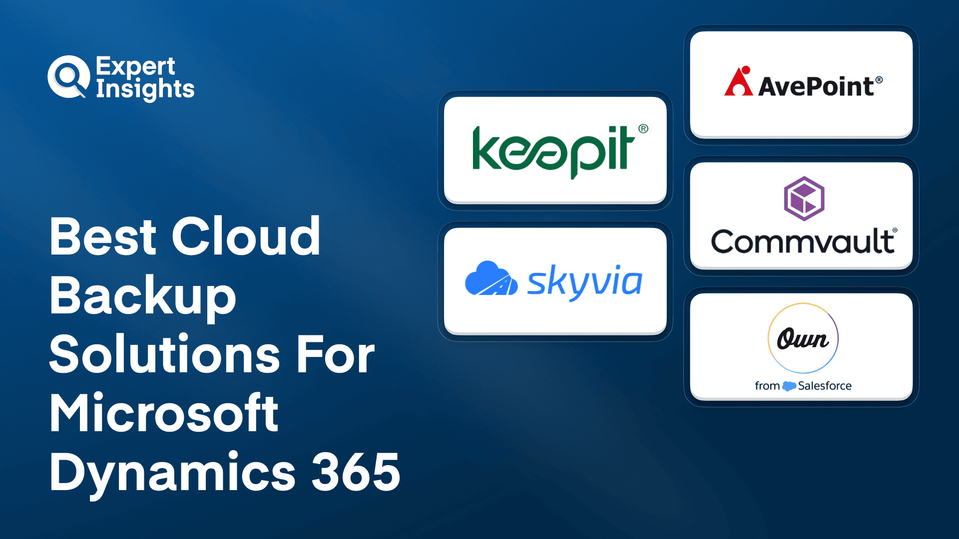 Best Cloud Backup Solutions For Microsoft Dynamics 365