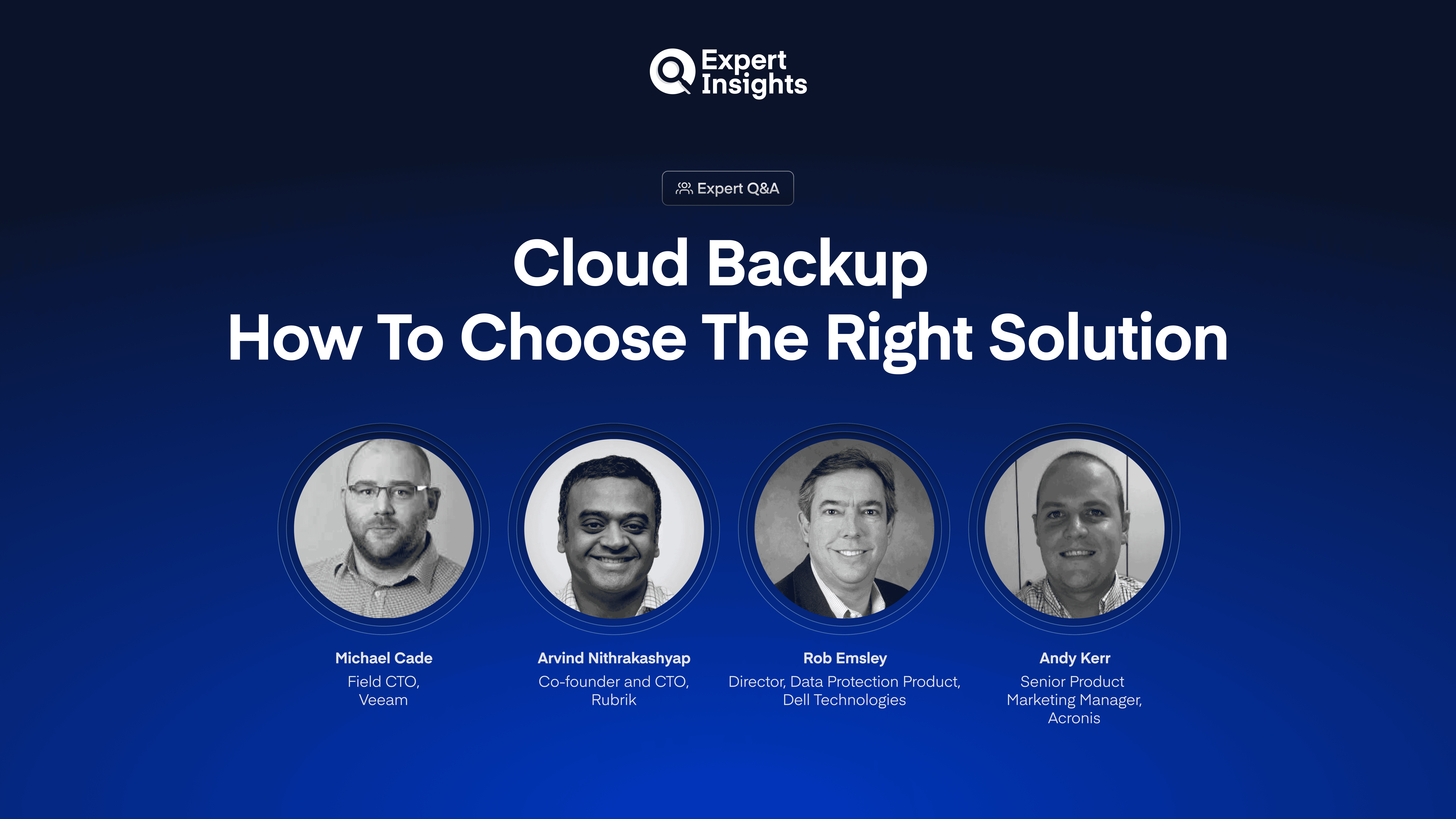 Cloud Backup - How To Choose The Right Solution