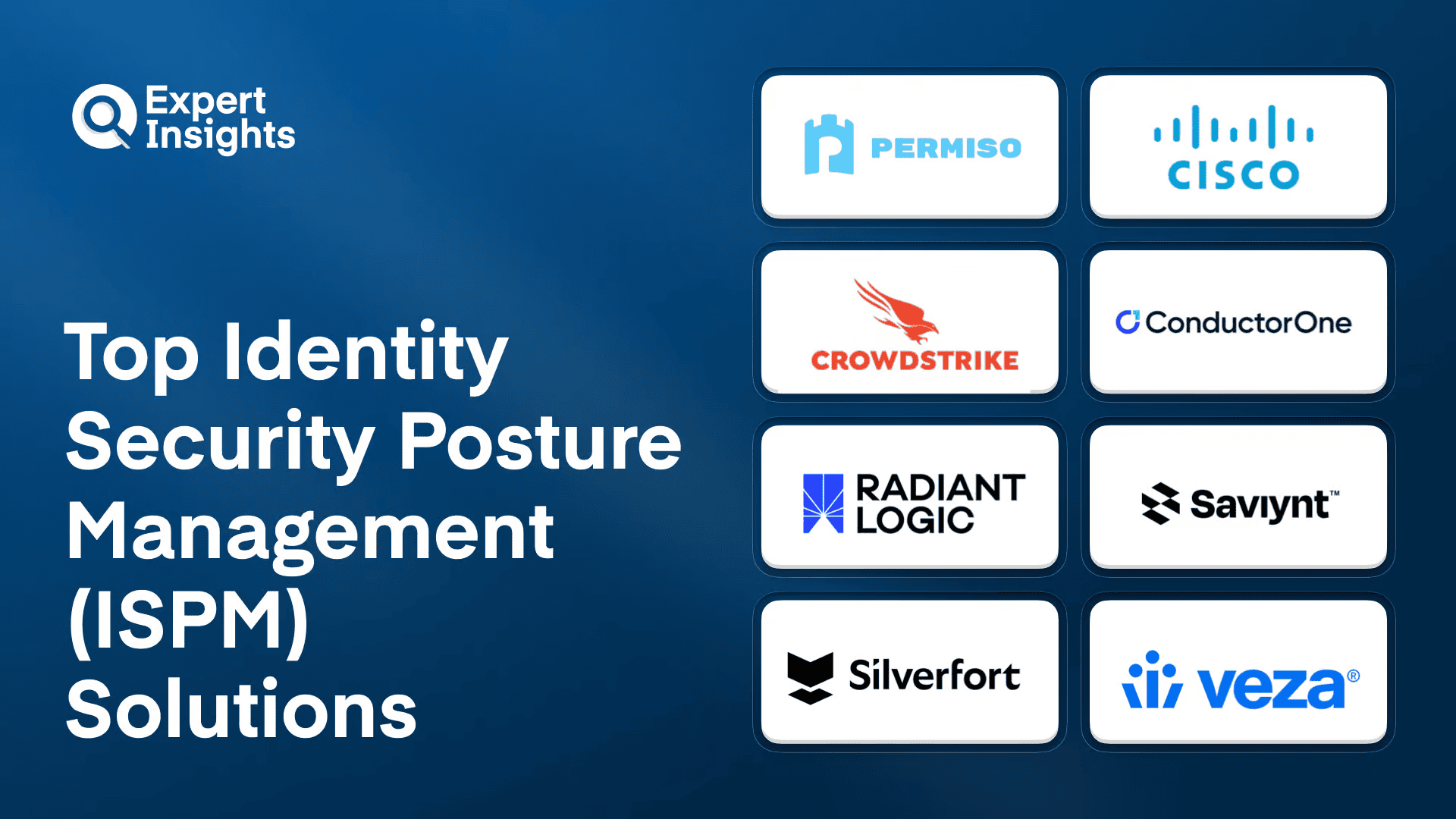 Top Identity Security Posture Management (ISPM) Solutions