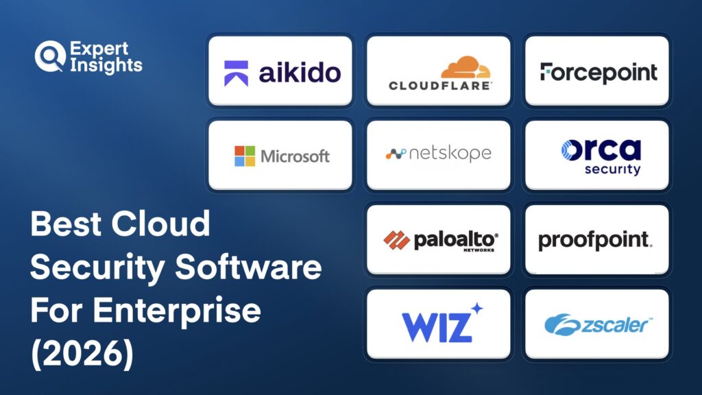 Best 10 Cloud Security Software For Enterprise (2026)