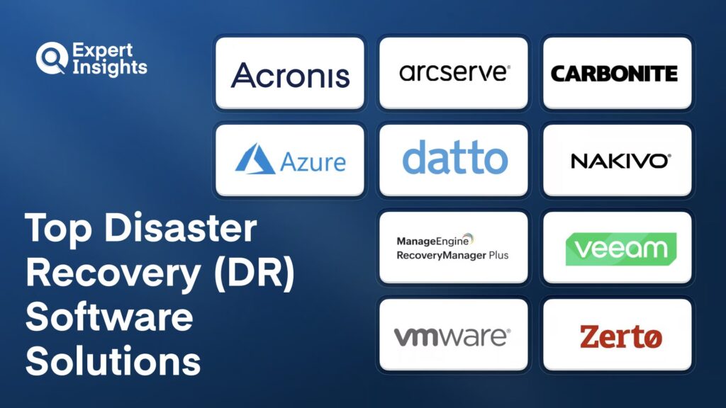 Best 10 Disaster Recovery (DR) Software For Business (2026)