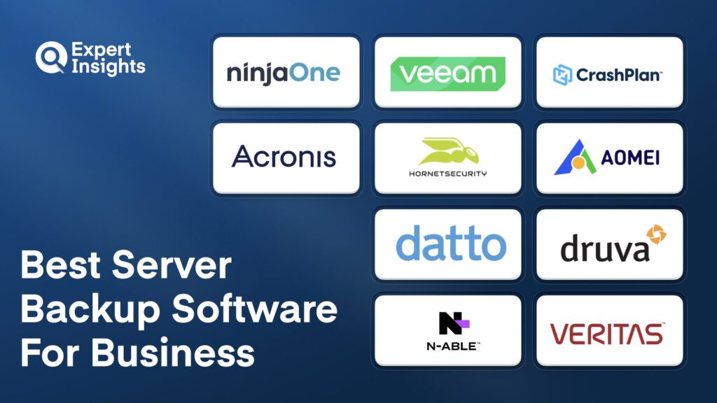 Best 10 Server Backup Software For Business (2026)