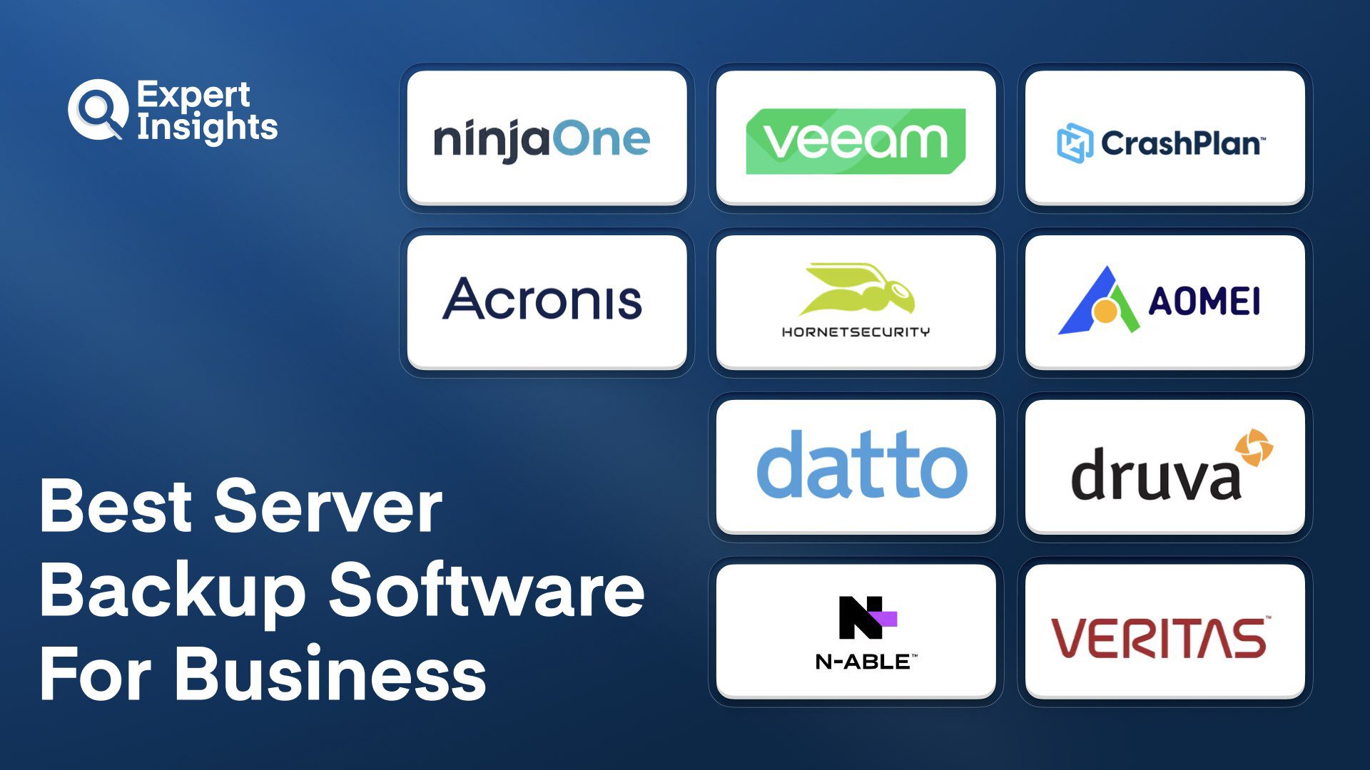 Best 10 Server Backup Software For Business (2026)