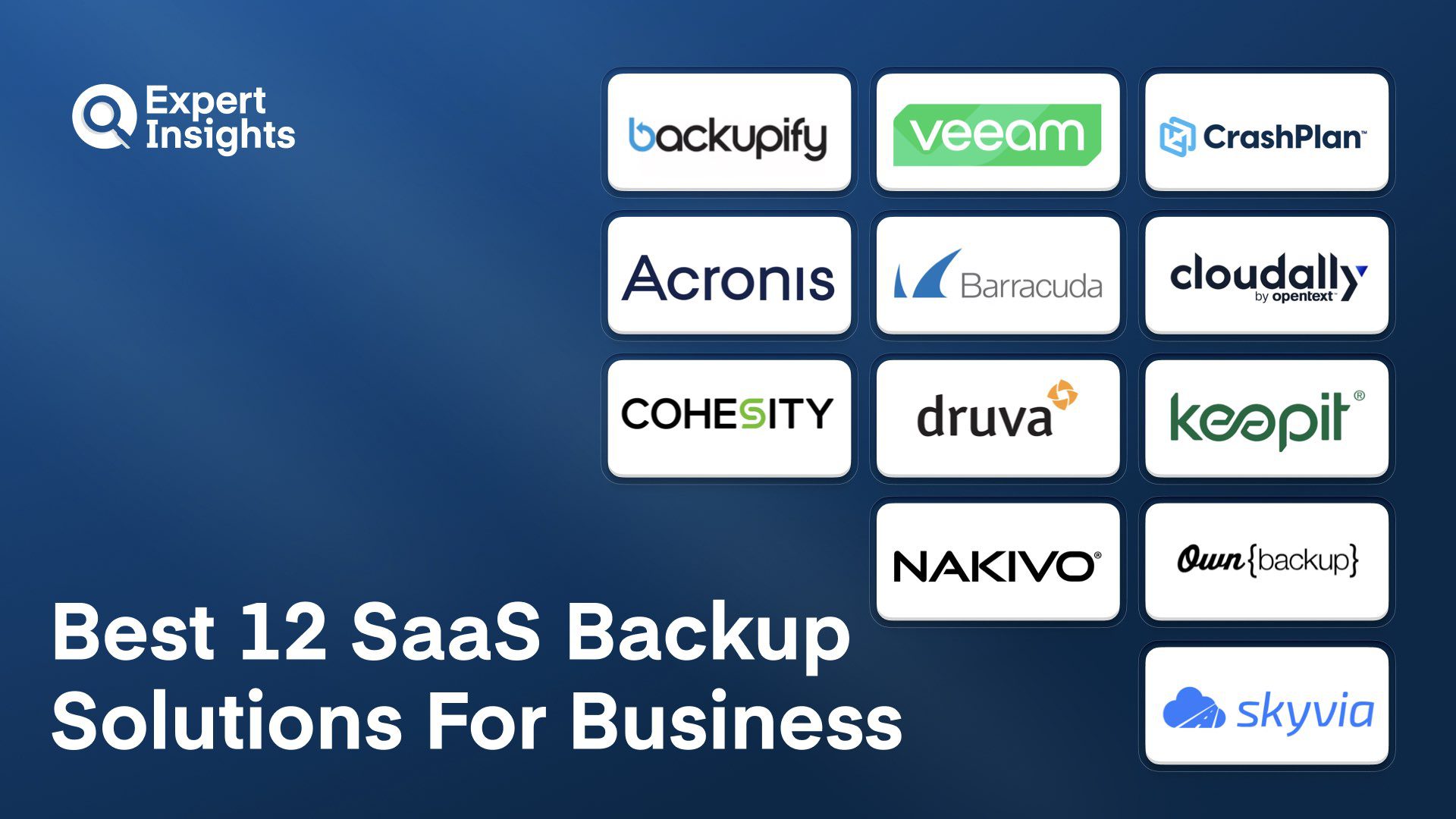 Best 12 SaaS Backup Solutions For Business (2026)