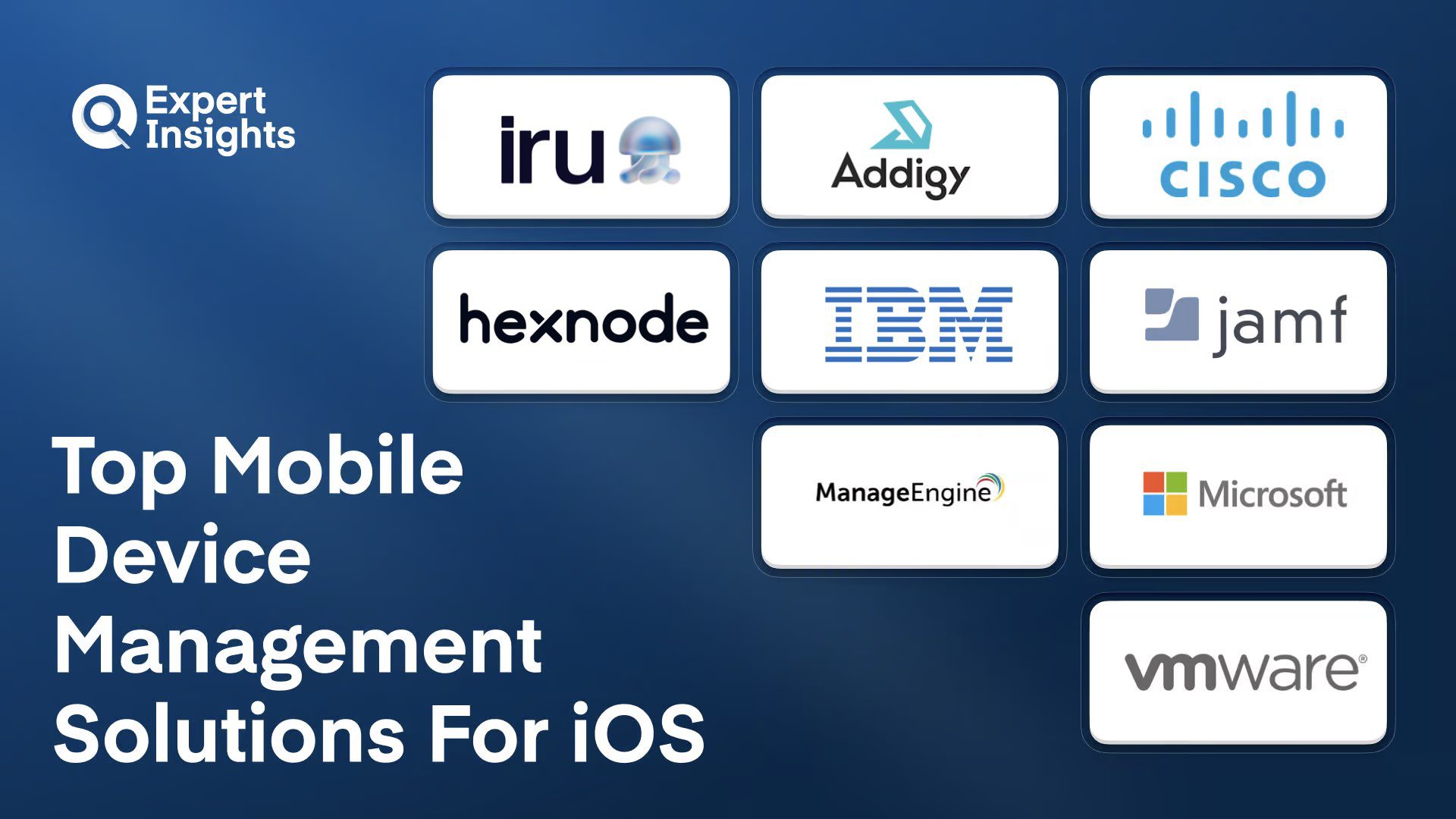 Best 9 MDM Solutions For iOS (2026)
