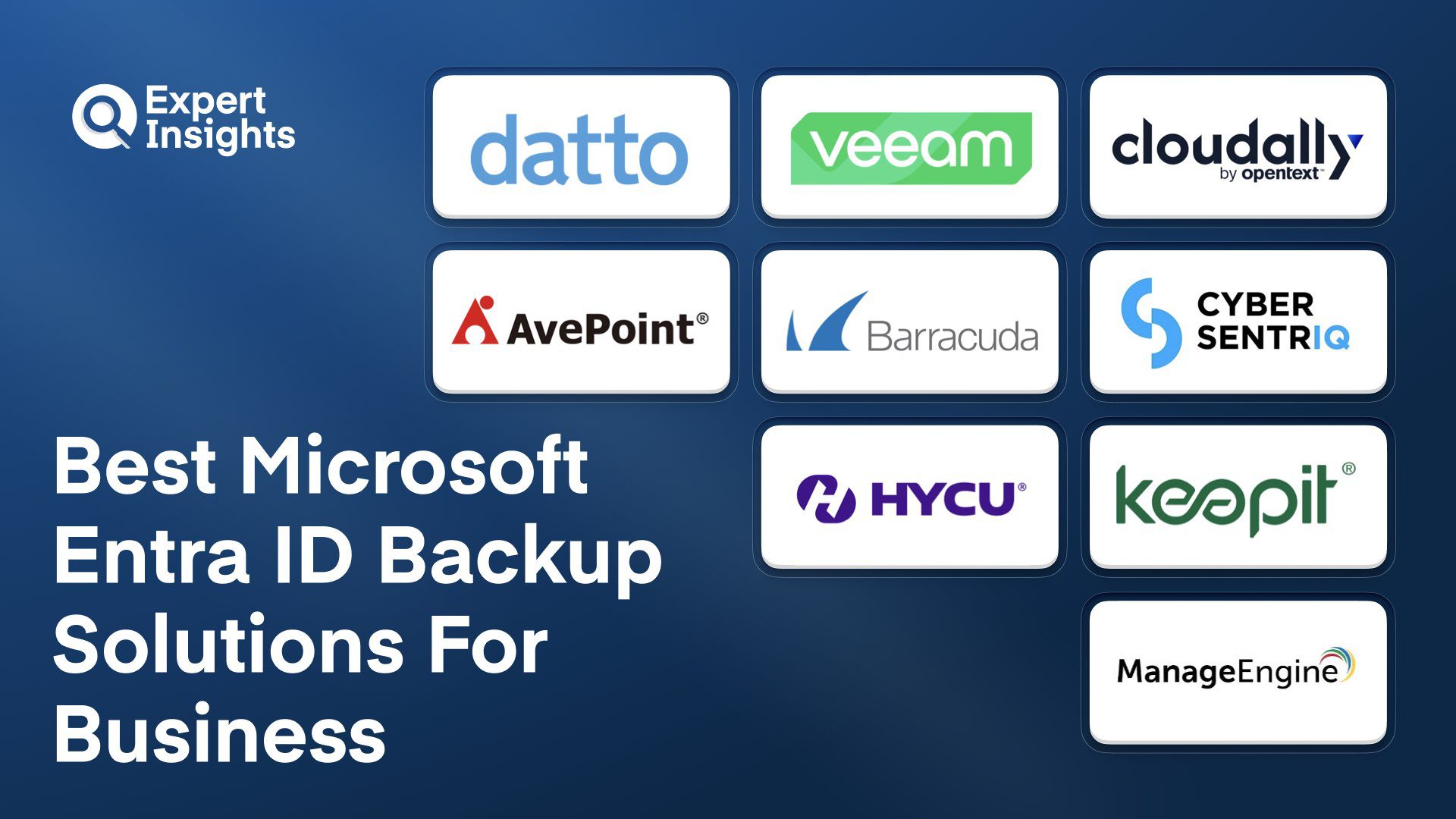 Best 9 Microsoft Entra ID Backup Solutions For Business (2026)