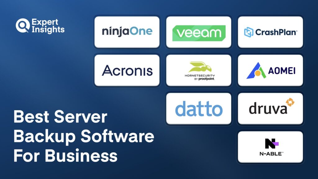 Best 9 Server Backup Software For Business (2026)