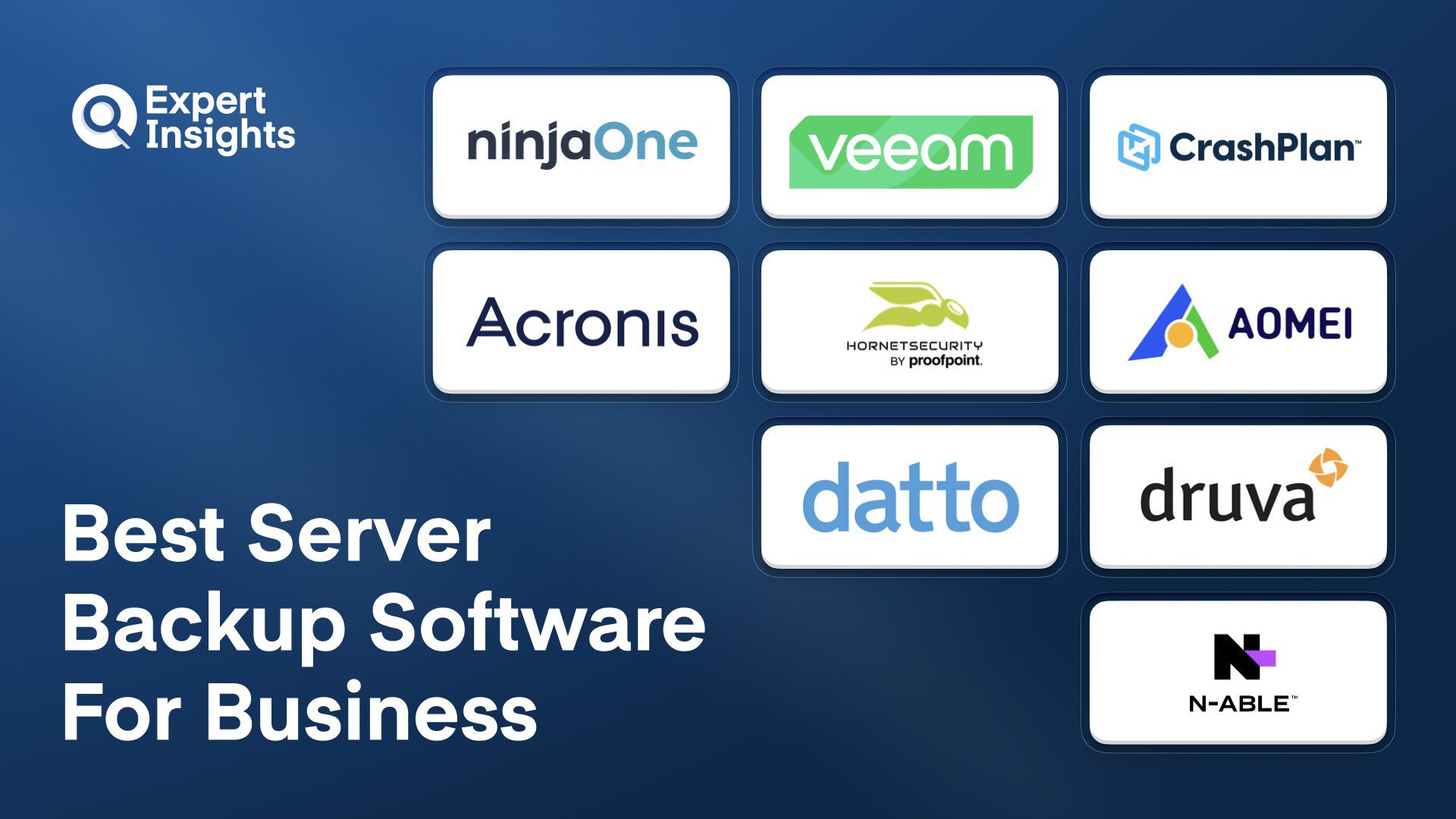 Best 9 Server Backup Software For Business (2026)