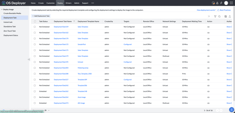 ManageEngine Screenshot