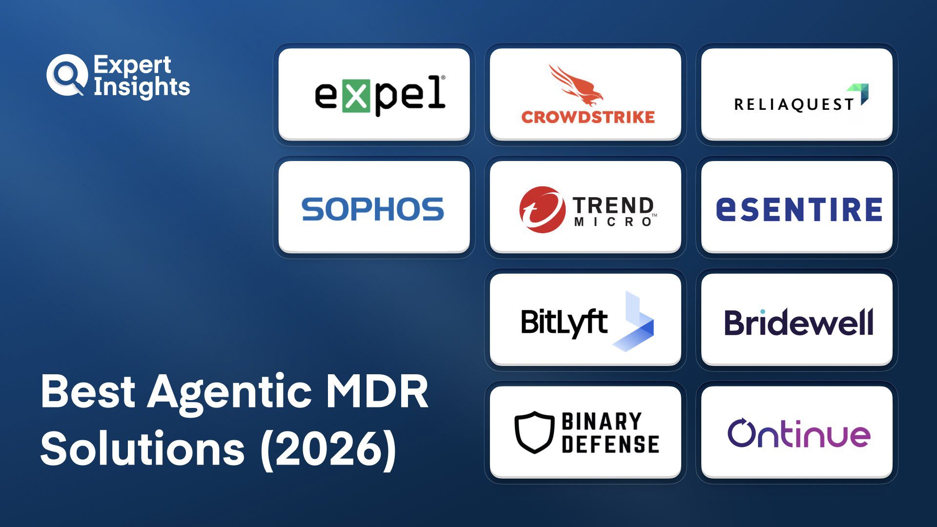 Best 10 Agentic MDR Solutions (2026)