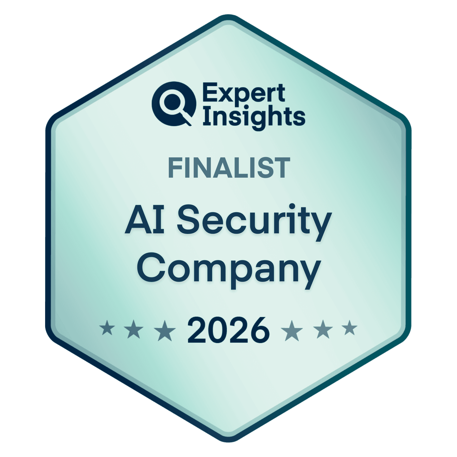 Best AI Security Company badge