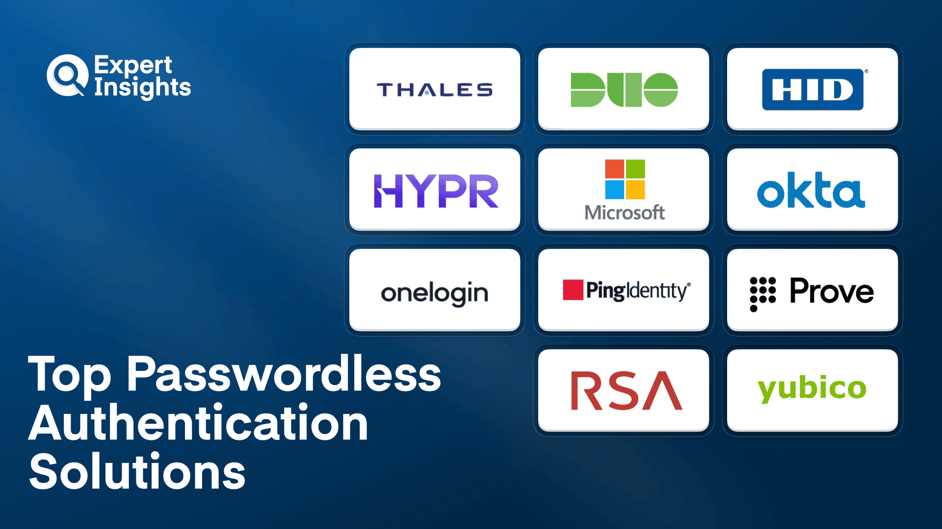 Top 11 Passwordless Authentication Solutions