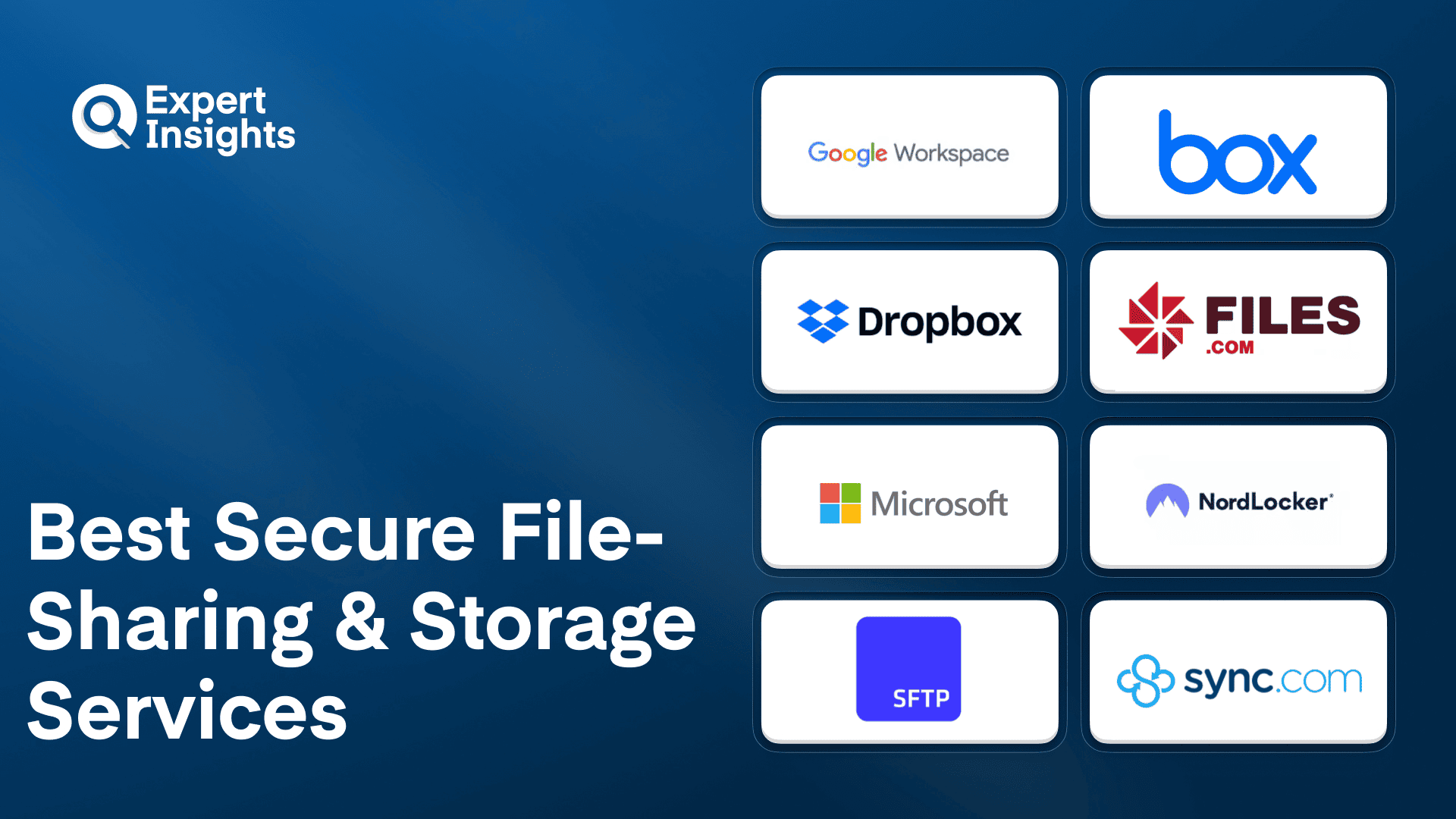 Best Secure File-Sharing & Storage Services