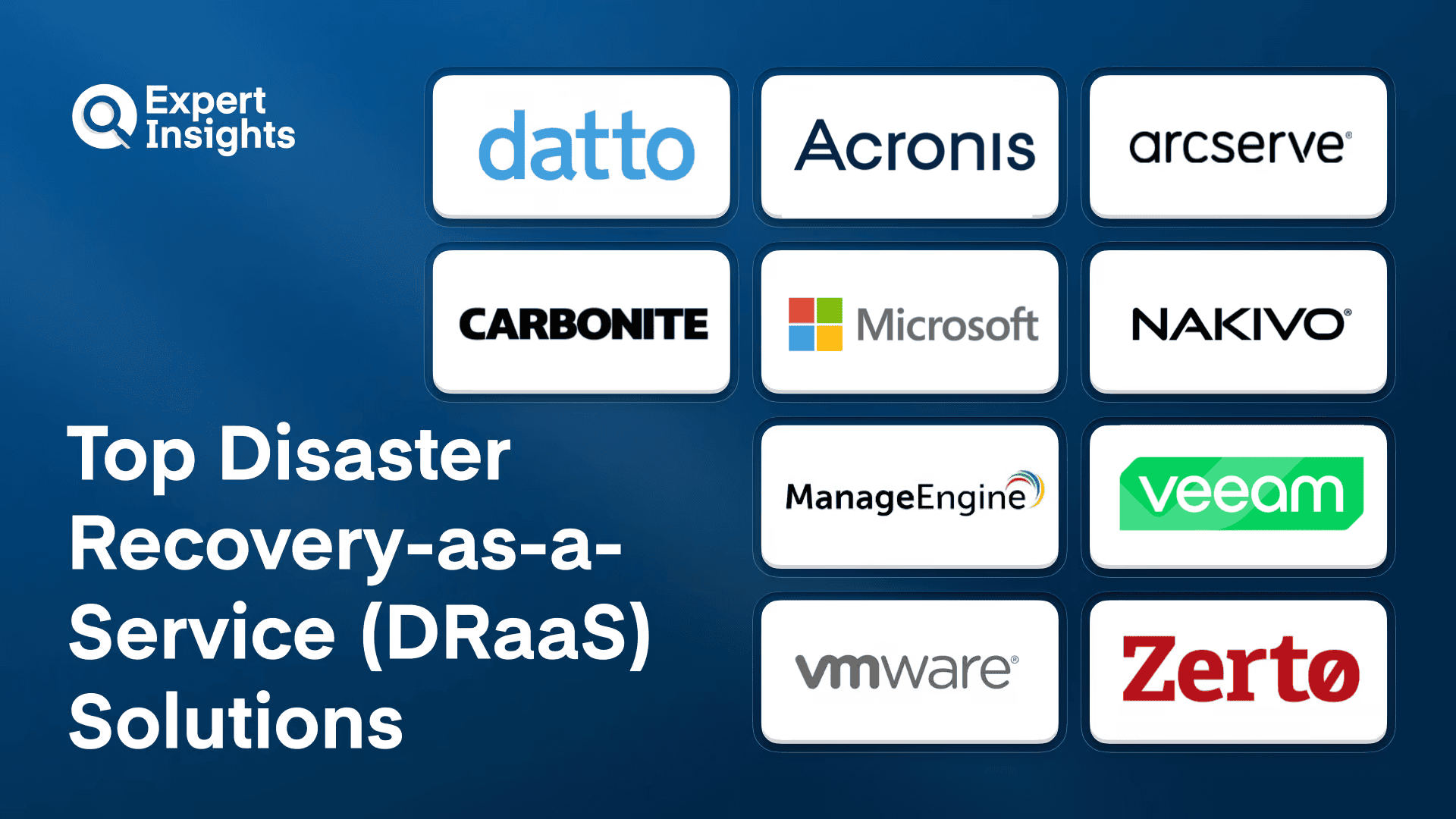 Best 10 Disaster Recovery-as-a-Service (DRaaS) Solutions For Business (2026)